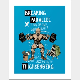 Heisenberg Powerlifting Posters and Art